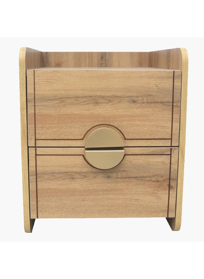 Home Box Carnation 2-Drawer Young Nightstand 40.5 x 49 x 40.5 cm - Image 4